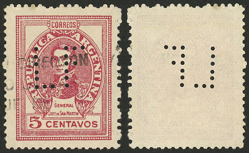 Lot 389 - Argentina general issues - Guillermo Jalil - Philatino Auction # 2542 ARGENTINA: Lot 389 - Argentina general issues - Guillermo Jalil - Philatino Auction # 2542 ARGENTINA: