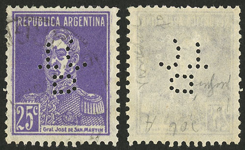 Lot 267 - Argentina general issues -  Guillermo Jalil - Philatino Auction # 2542 ARGENTINA: 