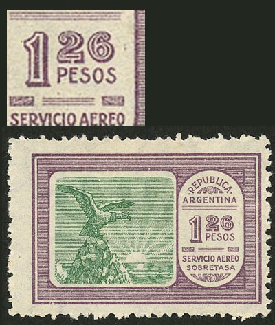 Lot 240 - Argentina general issues - Guillermo Jalil - Philatino Auction # 2542 ARGENTINA: Lot 240 - Argentina general issues - Guillermo Jalil - Philatino Auction # 2542 ARGENTINA: