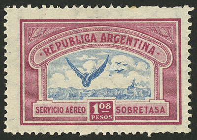 Lot 239 - Argentina general issues - Guillermo Jalil - Philatino Auction # 2542 ARGENTINA: Lot 239 - Argentina general issues - Guillermo Jalil - Philatino Auction # 2542 ARGENTINA: