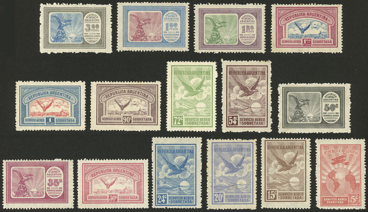 Lot 235 - Argentina general issues - Guillermo Jalil - Philatino Auction # 2542 ARGENTINA: Lot 235 - Argentina general issues - Guillermo Jalil - Philatino Auction # 2542 ARGENTINA: