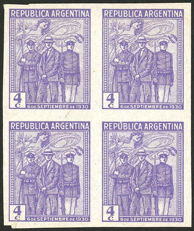 Lot 250 - Argentina general issues - Guillermo Jalil - Philatino Auction # 2542 ARGENTINA: Lot 250 - Argentina general issues - Guillermo Jalil - Philatino Auction # 2542 ARGENTINA: