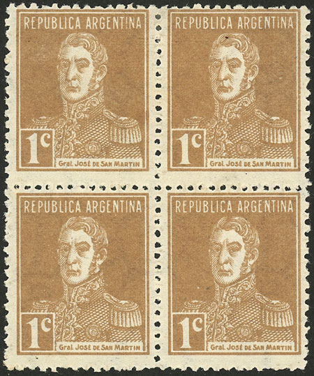 Lot 230 - Argentina general issues - Guillermo Jalil - Philatino Auction # 2542 ARGENTINA: Lot 230 - Argentina general issues - Guillermo Jalil - Philatino Auction # 2542 ARGENTINA:
