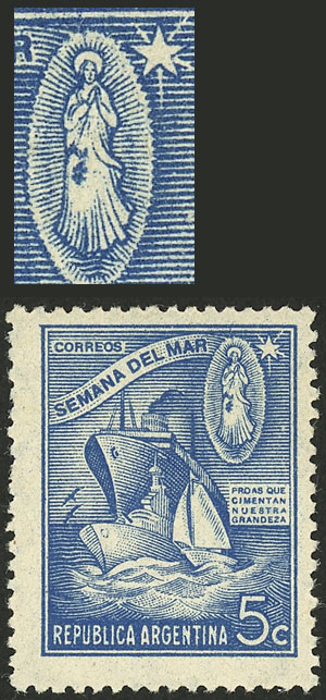 Lot 400 - Argentina general issues - Guillermo Jalil - Philatino Auction # 2542 ARGENTINA: Lot 400 - Argentina general issues - Guillermo Jalil - Philatino Auction # 2542 ARGENTINA:
