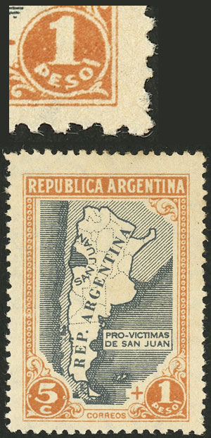 Lot 407 - Argentina general issues - Guillermo Jalil - Philatino Auction # 2542 ARGENTINA: Lot 407 - Argentina general issues - Guillermo Jalil - Philatino Auction # 2542 ARGENTINA: