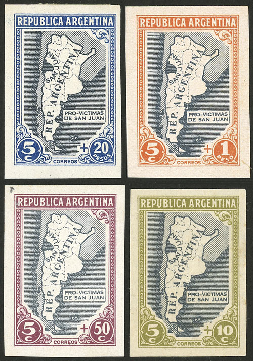Lot 403 - Argentina general issues - Guillermo Jalil - Philatino Auction # 2542 ARGENTINA: Lot 403 - Argentina general issues - Guillermo Jalil - Philatino Auction # 2542 ARGENTINA: