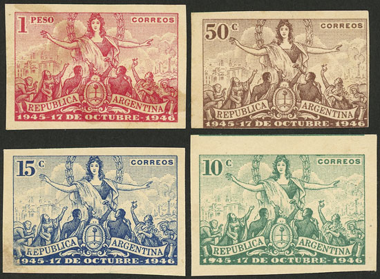 Lot 414 - Argentina general issues - Guillermo Jalil - Philatino Auction # 2542 ARGENTINA: Lot 414 - Argentina general issues - Guillermo Jalil - Philatino Auction # 2542 ARGENTINA: