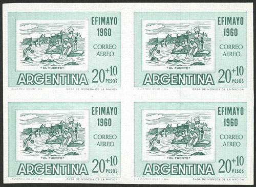 Lot 502 - Argentina general issues - Guillermo Jalil - Philatino Auction # 2542 ARGENTINA: Lot 502 - Argentina general issues - Guillermo Jalil - Philatino Auction # 2542 ARGENTINA: