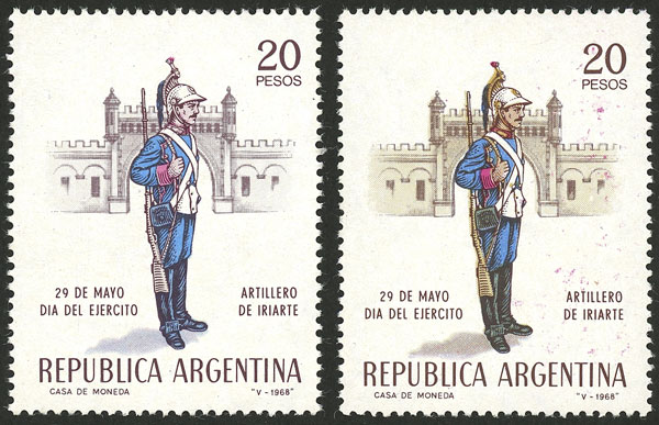 Lot 542 - Argentina general issues -  Guillermo Jalil - Philatino Auction # 2542 ARGENTINA: 