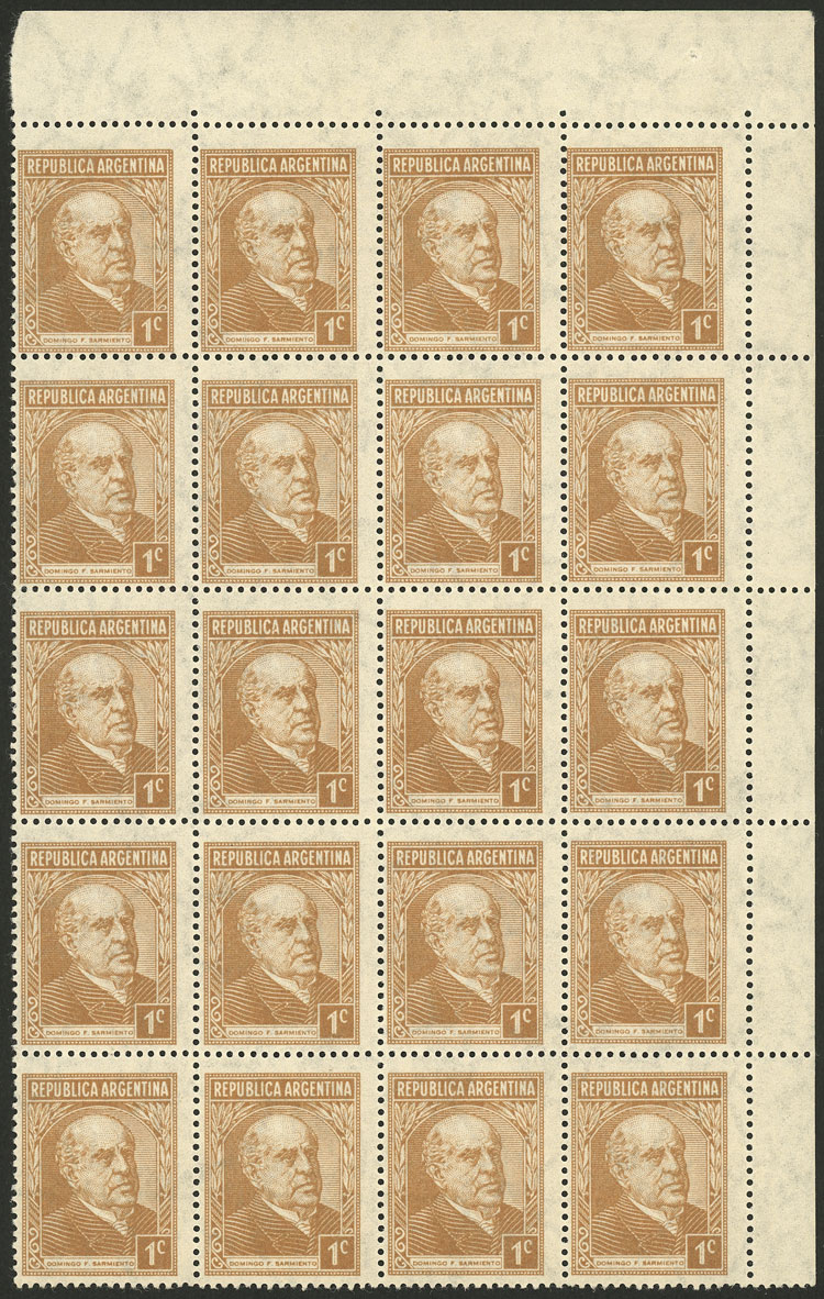 Lot 318 - Argentina general issues -  Guillermo Jalil - Philatino Auction # 2542 ARGENTINA: 