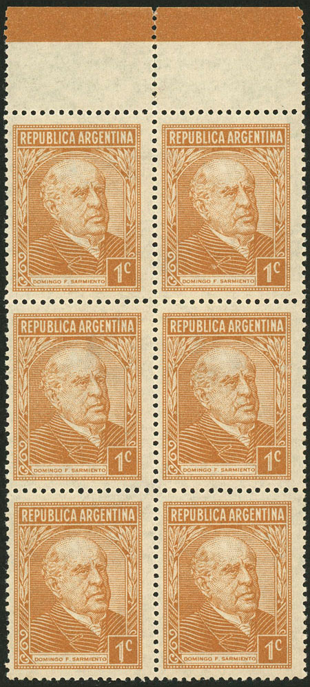 Lot 308 - Argentina general issues -  Guillermo Jalil - Philatino Auction # 2542 ARGENTINA: 