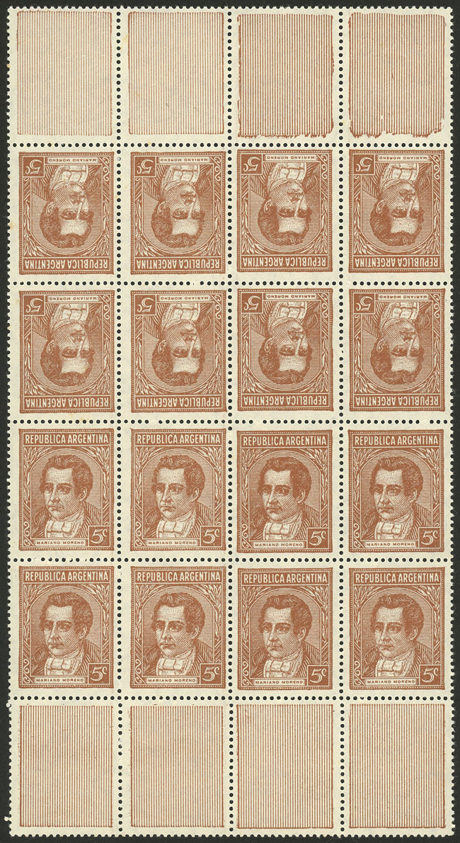 Lot 329 - Argentina general issues - Guillermo Jalil - Philatino Auction # 2542 ARGENTINA: Lot 329 - Argentina general issues - Guillermo Jalil - Philatino Auction # 2542 ARGENTINA: