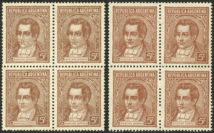 Lot 328 - Argentina general issues - Guillermo Jalil - Philatino Auction # 2542 ARGENTINA: Lot 328 - Argentina general issues - Guillermo Jalil - Philatino Auction # 2542 ARGENTINA: