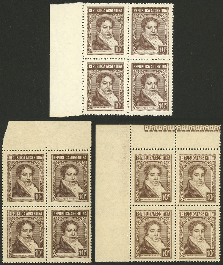 Lot 310 - Argentina general issues -  Guillermo Jalil - Philatino Auction # 2542 ARGENTINA: 