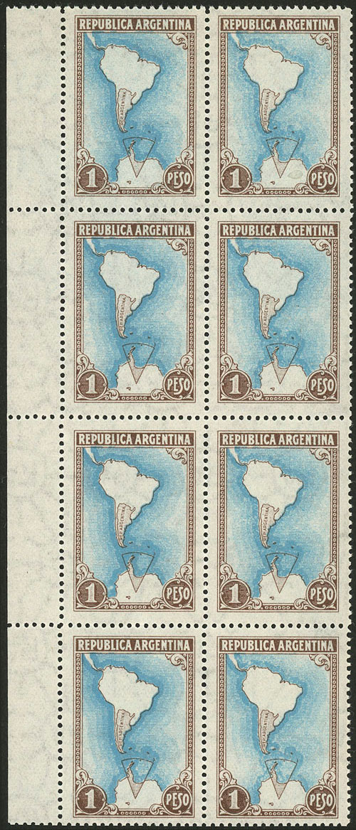 Lot 373 - Argentina general issues - Guillermo Jalil - Philatino Auction # 2542 ARGENTINA: Lot 373 - Argentina general issues - Guillermo Jalil - Philatino Auction # 2542 ARGENTINA: