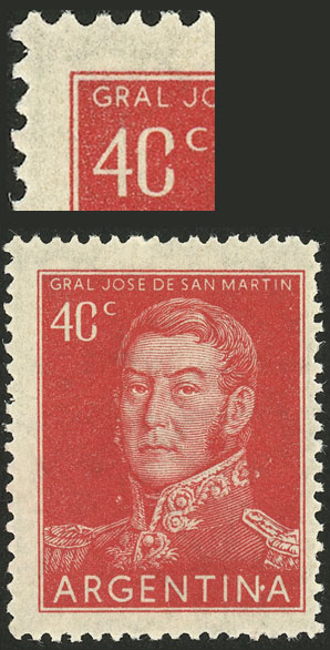 Lot 451 - Argentina general issues -  Guillermo Jalil - Philatino Auction # 2542 ARGENTINA: 
