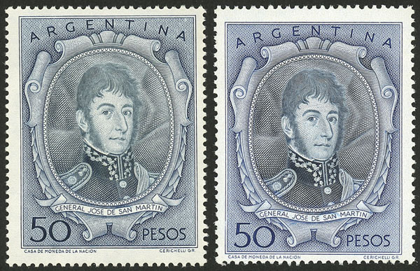 Lot 461 - Argentina general issues -  Guillermo Jalil - Philatino Auction # 2542 ARGENTINA: 