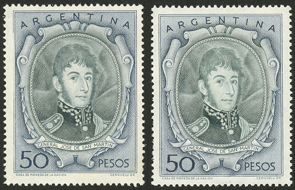Lot 462 - Argentina general issues -  Guillermo Jalil - Philatino Auction # 2542 ARGENTINA: 