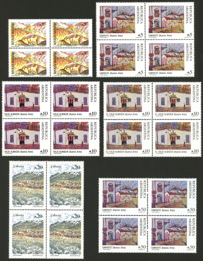 Lot 594 - Argentina general issues - Guillermo Jalil - Philatino Auction # 2542 ARGENTINA: Lot 594 - Argentina general issues - Guillermo Jalil - Philatino Auction # 2542 ARGENTINA: