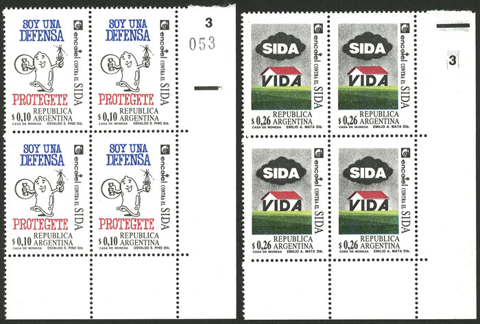 Lot 606 - Argentina general issues - Guillermo Jalil - Philatino Auction # 2542 ARGENTINA: Lot 606 - Argentina general issues - Guillermo Jalil - Philatino Auction # 2542 ARGENTINA: