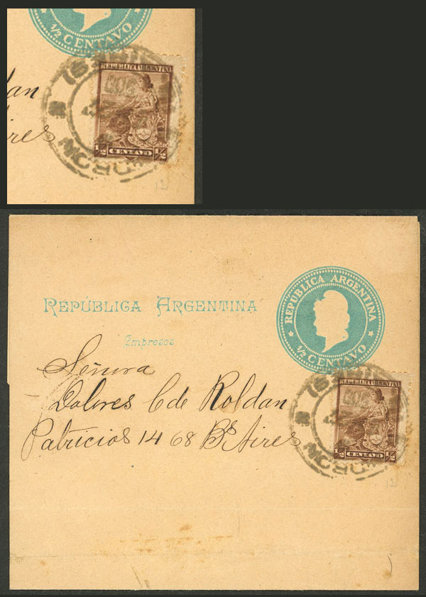 Lot 900 - Argentina postal history - Guillermo Jalil - Philatino Auction # 2542 ARGENTINA: Lot 900 - Argentina postal history - Guillermo Jalil - Philatino Auction # 2542 ARGENTINA: