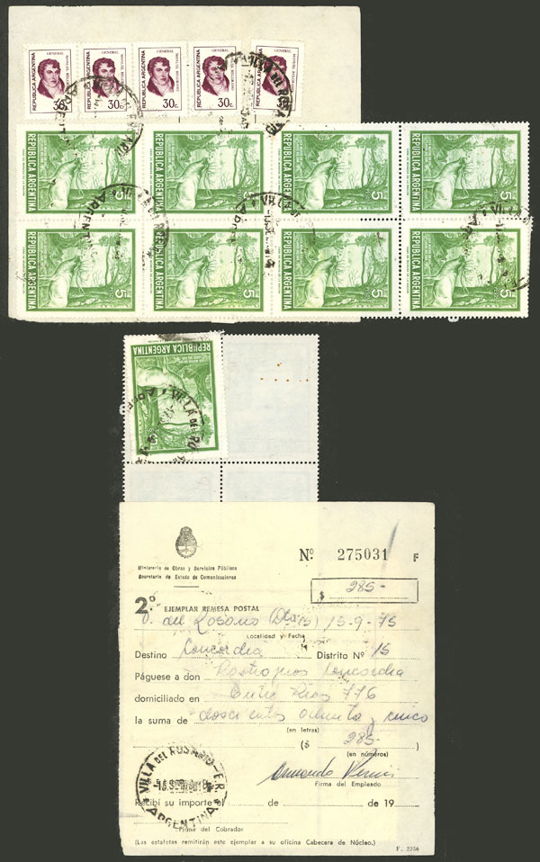 Lot 949 - Argentina postal history - Guillermo Jalil - Philatino Auction # 2542 ARGENTINA: Lot 949 - Argentina postal history - Guillermo Jalil - Philatino Auction # 2542 ARGENTINA: