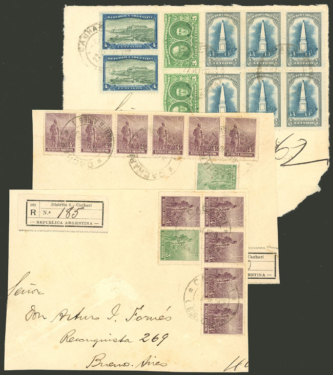 Lot 906 - Argentina postal history - Guillermo Jalil - Philatino Auction # 2542 ARGENTINA: Lot 906 - Argentina postal history - Guillermo Jalil - Philatino Auction # 2542 ARGENTINA: