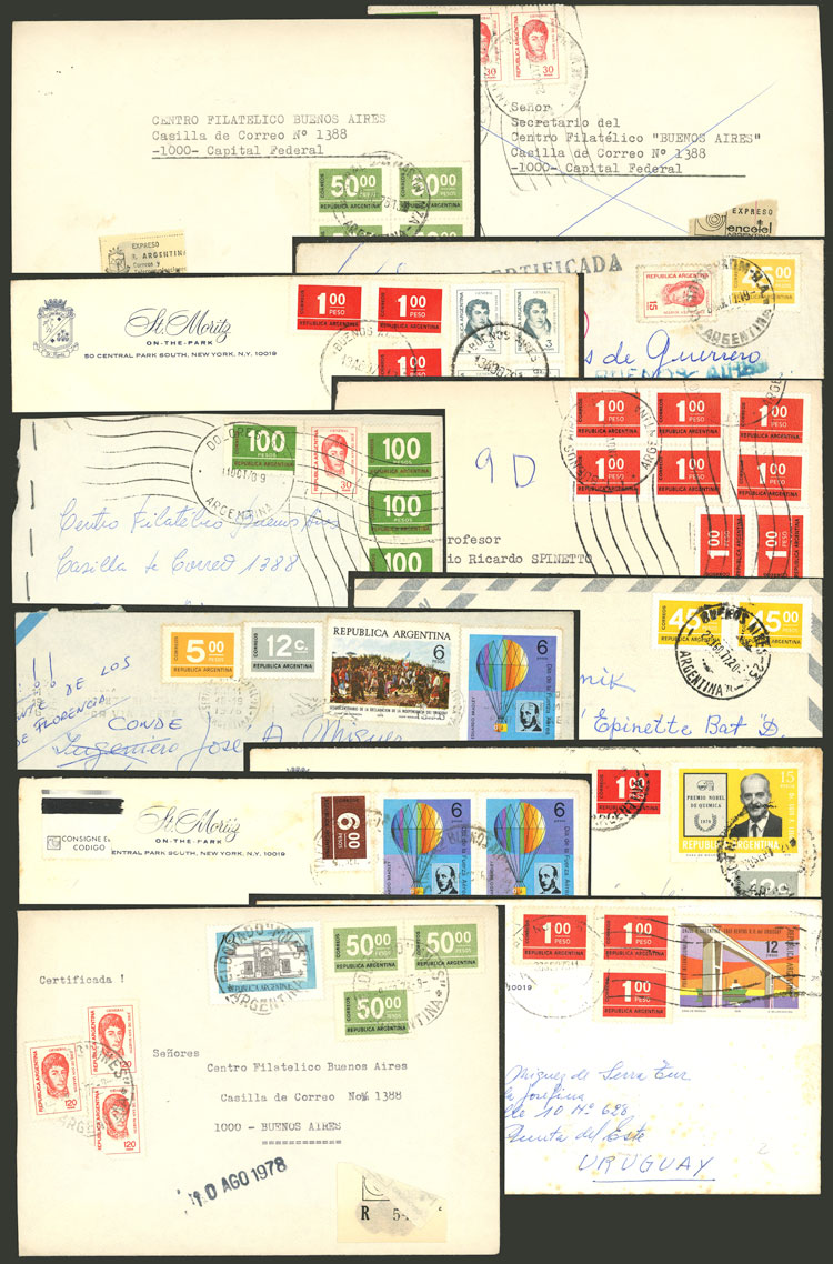 Lot 952 - Argentina postal history - Guillermo Jalil - Philatino Auction # 2542 ARGENTINA: Lot 952 - Argentina postal history - Guillermo Jalil - Philatino Auction # 2542 ARGENTINA: