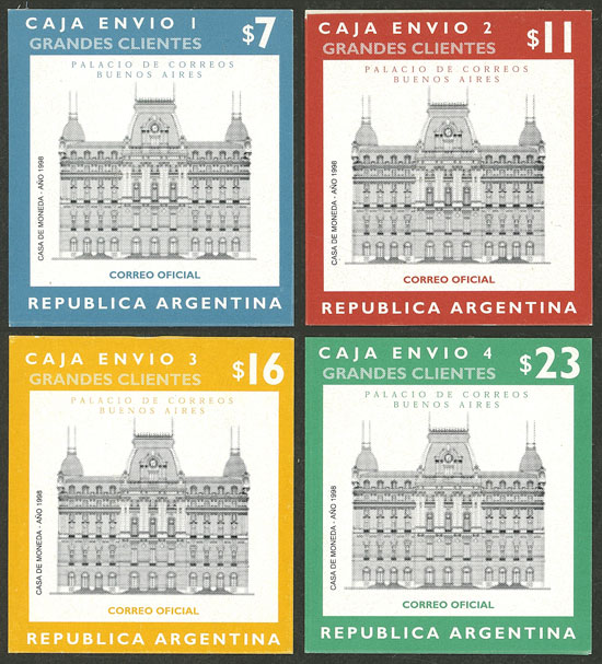 Lot 742 - Argentina parcel post stamps -  Guillermo Jalil - Philatino Auction # 2542 ARGENTINA: 