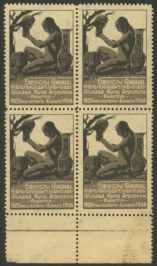 Lot 1010 - Argentina cinderellas - Guillermo Jalil - Philatino Auction # 2542 ARGENTINA: Lot 1010 - Argentina cinderellas - Guillermo Jalil - Philatino Auction # 2542 ARGENTINA: