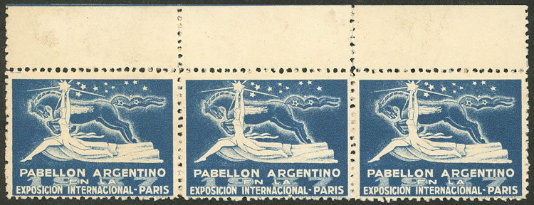 Lot 1013 - Argentina cinderellas - Guillermo Jalil - Philatino Auction # 2542 ARGENTINA: Lot 1013 - Argentina cinderellas - Guillermo Jalil - Philatino Auction # 2542 ARGENTINA:
