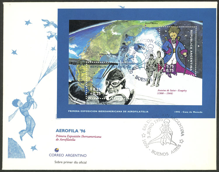 Lot 734 - Argentina souvenir sheets -  Guillermo Jalil - Philatino Auction # 2542 ARGENTINA: 