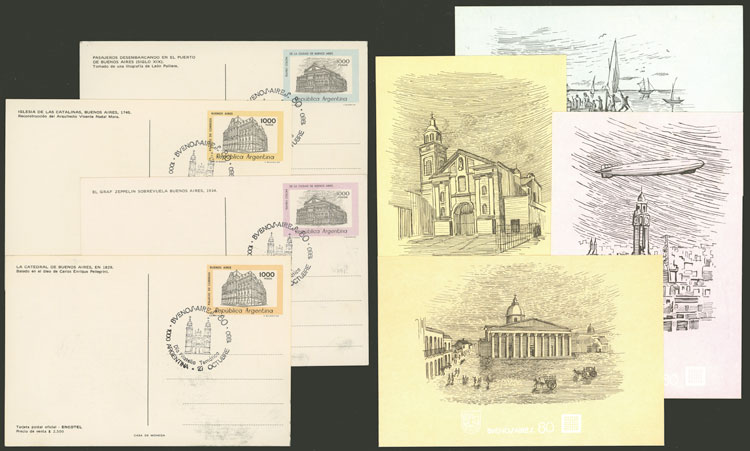 Lot 885 - Argentina Postal stationery - Guillermo Jalil - Philatino Auction # 2542 ARGENTINA: Lot 885 - Argentina Postal stationery - Guillermo Jalil - Philatino Auction # 2542 ARGENTINA: