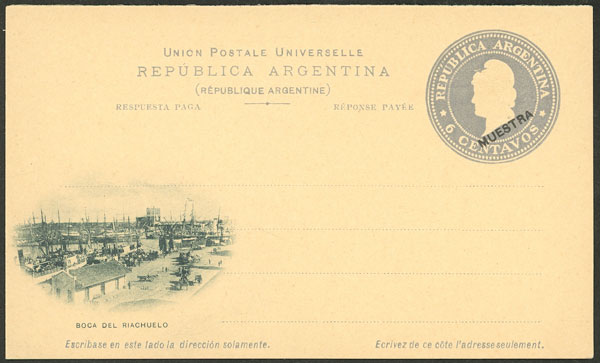 Lot 876 - Argentina Postal stationery - Guillermo Jalil - Philatino Auction # 2542 ARGENTINA: Lot 876 - Argentina Postal stationery - Guillermo Jalil - Philatino Auction # 2542 ARGENTINA: