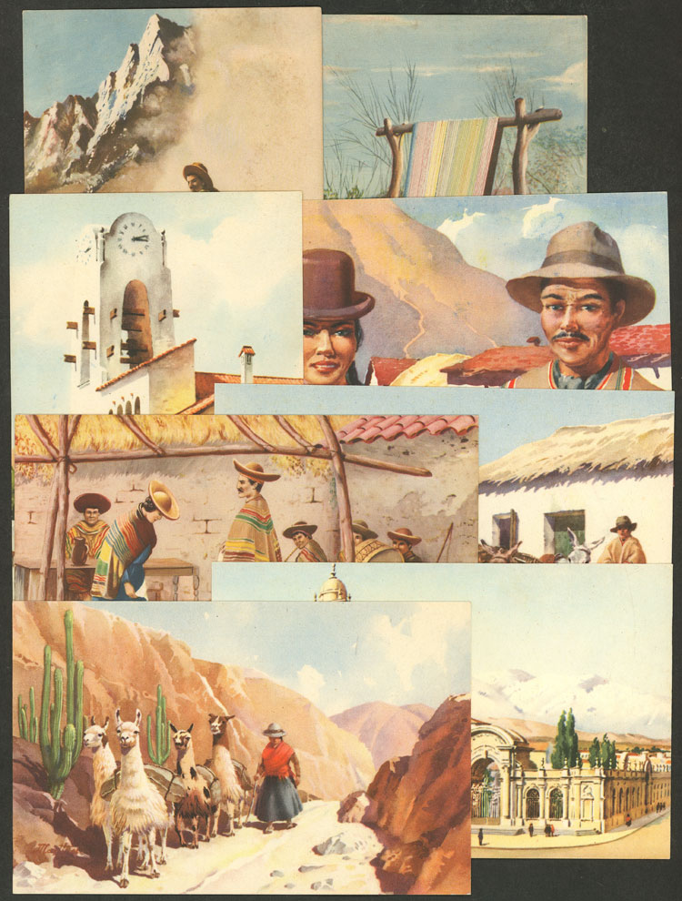 Lot 996 - Argentina postcards - Guillermo Jalil - Philatino Auction # 2542 ARGENTINA: Lot 996 - Argentina postcards - Guillermo Jalil - Philatino Auction # 2542 ARGENTINA: