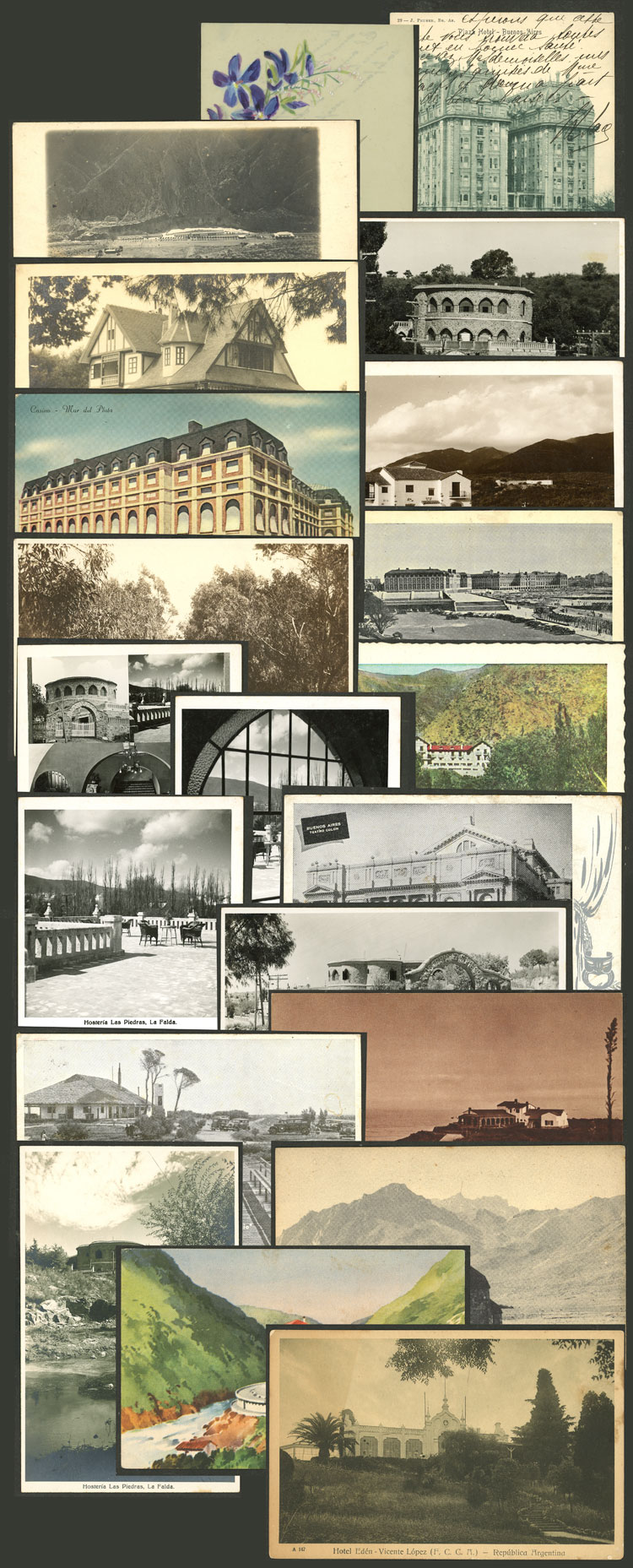 Lot 994 - Argentina postcards - Guillermo Jalil - Philatino Auction # 2542 ARGENTINA: Lot 994 - Argentina postcards - Guillermo Jalil - Philatino Auction # 2542 ARGENTINA: