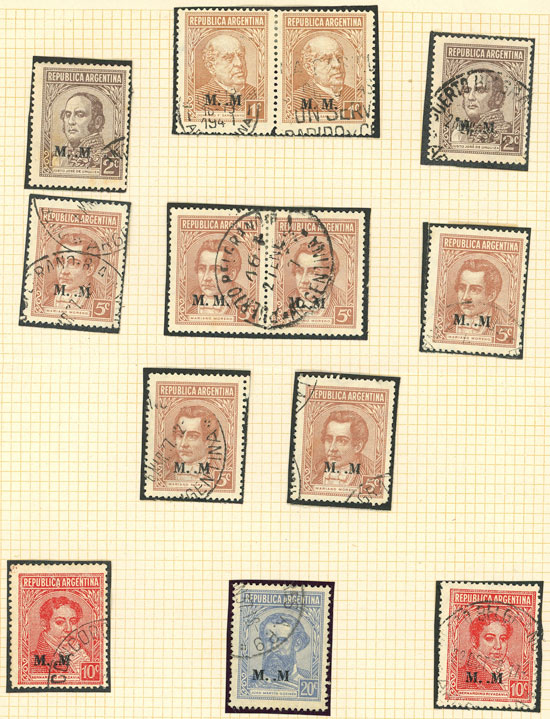 Lot 786 - Argentina official stamps -  Guillermo Jalil - Philatino Auction # 2542 ARGENTINA: 