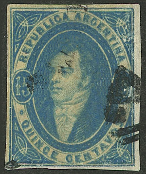 Lot 62 - Argentina rivadavias - Guillermo Jalil - Philatino Auction # 2542 ARGENTINA: Lot 62 - Argentina rivadavias - Guillermo Jalil - Philatino Auction # 2542 ARGENTINA: