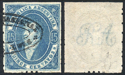 Lot 59 - Argentina rivadavias -  Guillermo Jalil - Philatino Auction # 2549 ARGENTINA: 101 Handsome Rivadavias!