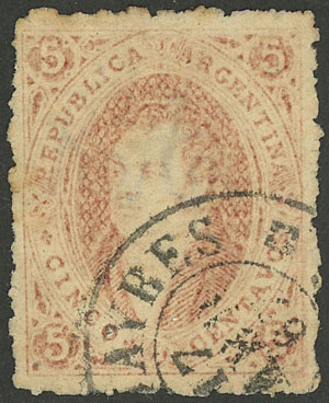 Lot 90 - Argentina rivadavias -  Guillermo Jalil - Philatino Auction # 2549 ARGENTINA: 101 Handsome Rivadavias!