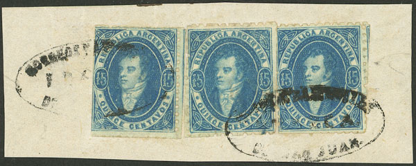 Lot 57 - Argentina rivadavias -  Guillermo Jalil - Philatino Auction # 2549 ARGENTINA: 101 Handsome Rivadavias!