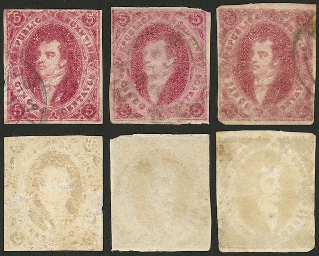 Lot 98 - Argentina rivadavias -  Guillermo Jalil - Philatino Auction # 2549 ARGENTINA: 101 Handsome Rivadavias!