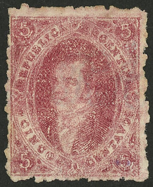 Lot 63 - Argentina rivadavias -  Guillermo Jalil - Philatino Auction # 2549 ARGENTINA: 101 Handsome Rivadavias!