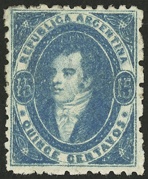 Lot 56 - Argentina rivadavias -  Guillermo Jalil - Philatino Auction # 2549 ARGENTINA: 101 Handsome Rivadavias!