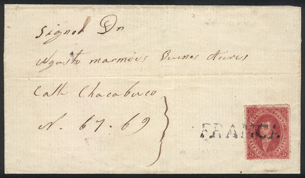 Lot 68 - Argentina rivadavias -  Guillermo Jalil - Philatino Auction # 2549 ARGENTINA: 101 Handsome Rivadavias!