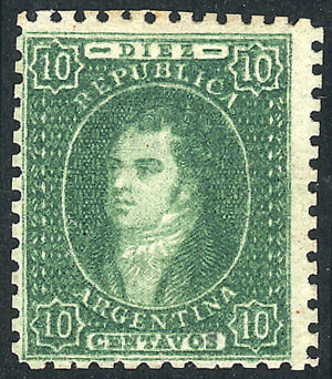 Lot 53 - Argentina rivadavias -  Guillermo Jalil - Philatino Auction # 2549 ARGENTINA: 101 Handsome Rivadavias!