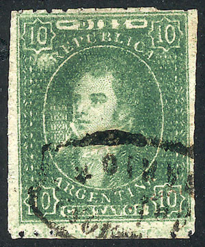 Lot 55 - Argentina rivadavias -  Guillermo Jalil - Philatino Auction # 2549 ARGENTINA: 101 Handsome Rivadavias!