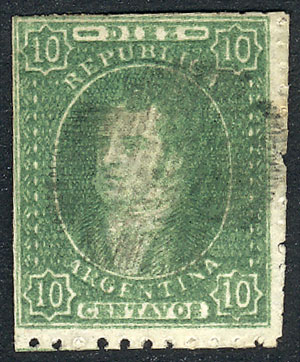 Lot 54 - Argentina rivadavias -  Guillermo Jalil - Philatino Auction # 2549 ARGENTINA: 101 Handsome Rivadavias!