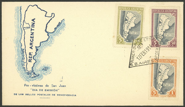 Lot 395 - Argentina general issues - Guillermo Jalil - Philatino Auction # 2550 ARGENTINA: General sale with lots at very low starts! Lot 395 - Argentina general issues - Guillermo Jalil - Philatino Auction # 2550 ARGENTINA: General sale with lots at very low starts!