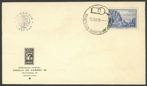 Lot 527 - Argentina general issues -  Guillermo Jalil - Philatino Auction # 2550 ARGENTINA: General sale with lots at very low starts!
